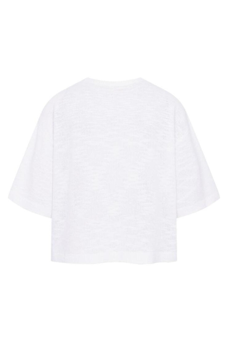 Freequent witte dames t-shirt | Achteraanzicht