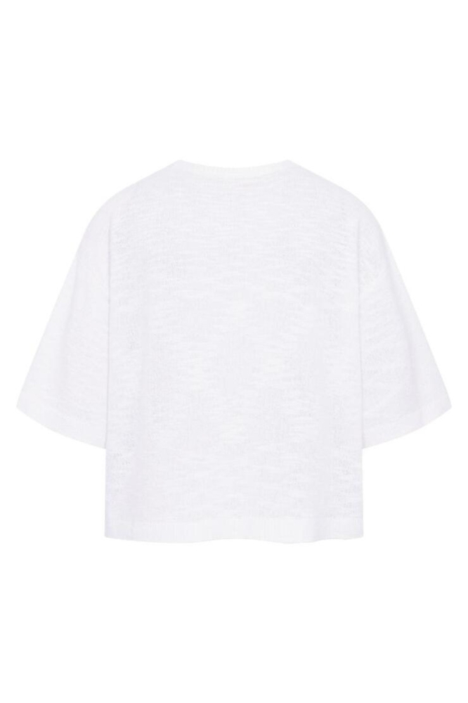 Freequent witte dames t-shirt | Achteraanzicht