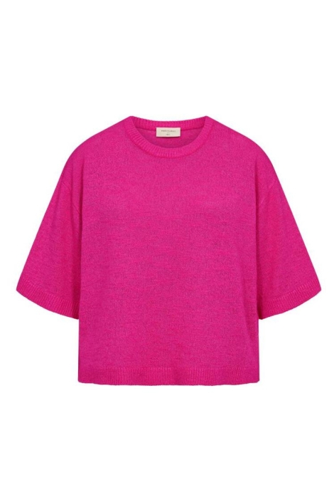 Freequent roze dames t-shirt | Vooraanzicht