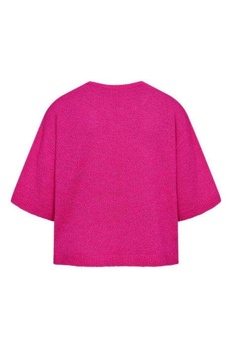 Freequent roze dames t-shirt | Achteraanzicht