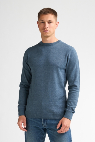 Petrol Industries men knitwear round neck basic Blauw