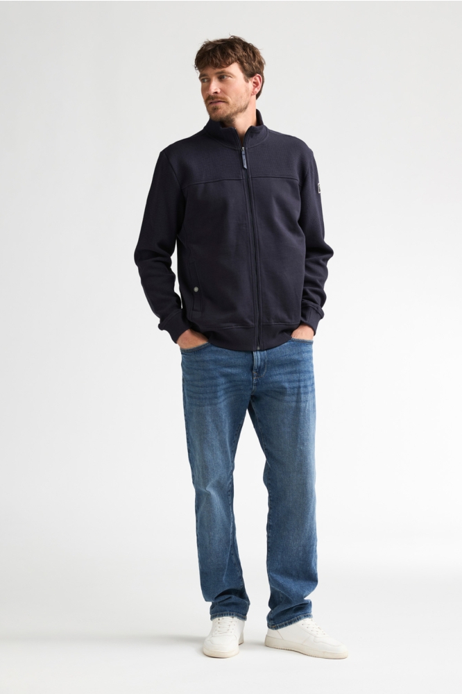 Petrol Industries blauwe heren vest | Model