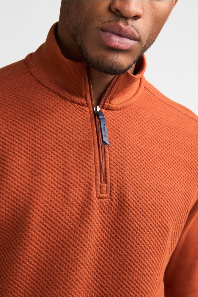 Petrol Industries koperen heren sweater | Close up