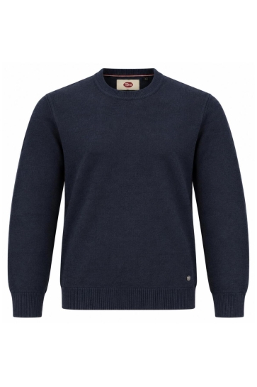 Petrol Industries men knitwear round neck basic Blauw