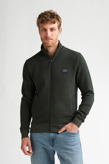 Petrol Industries Vest SWEATER MET RITS BIJ DE KRAAG STEELCREST M 3060 SWC343 6185