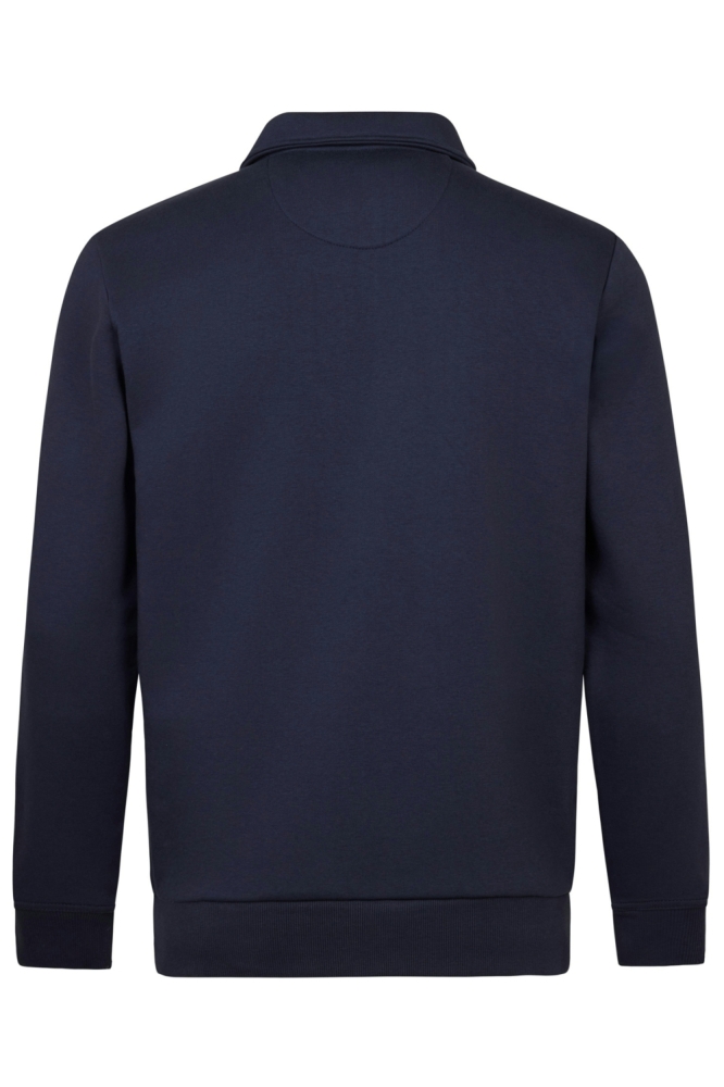 Petrol Industries blauwe heren sweater | Achteraanzicht