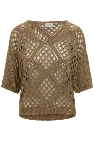 Kimara Trui NIEN PULLOVER KR46 13196 323 221 GOLD