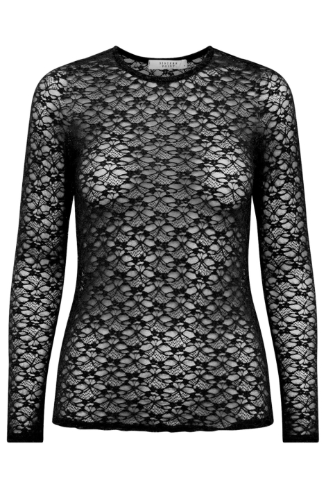 SisterS point zwarte dames t-shirt | Vooraanzicht