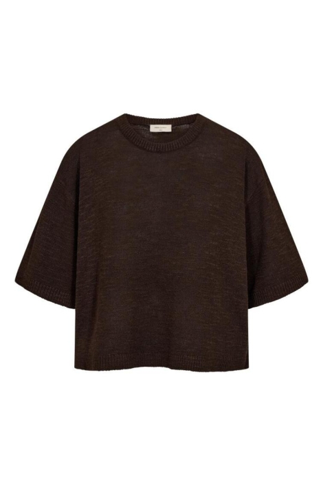 Freequent bruine dames t-shirt | Vooraanzicht
