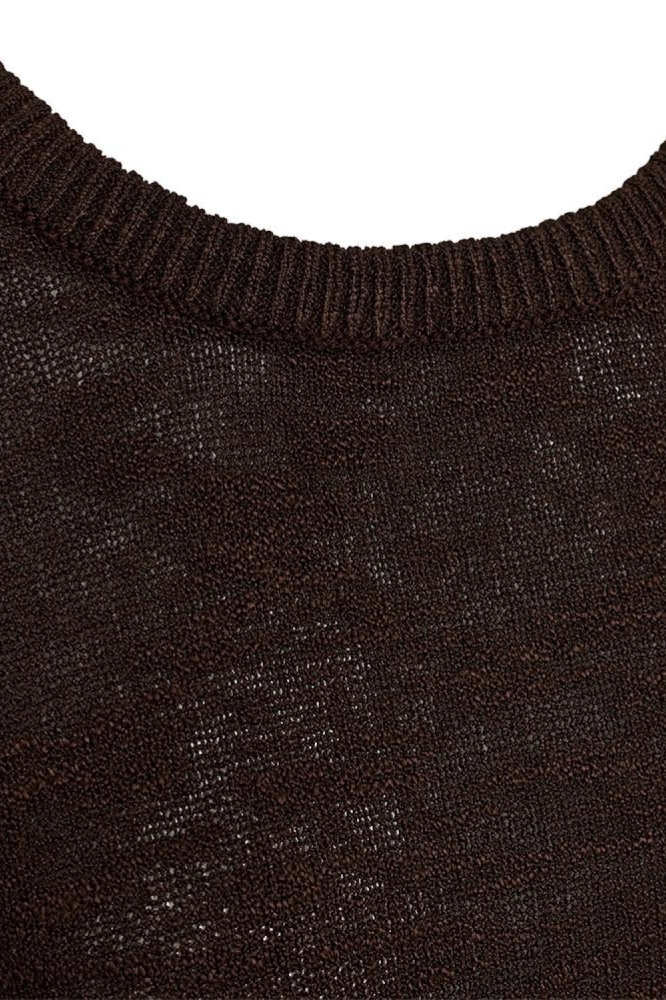 Freequent bruine dames t-shirt | Kleurstaal