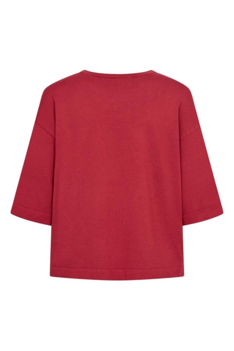 Freequent roze dames trui | Achteraanzicht