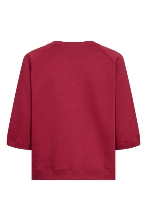 Freequent roze dames sweater | Achteraanzicht