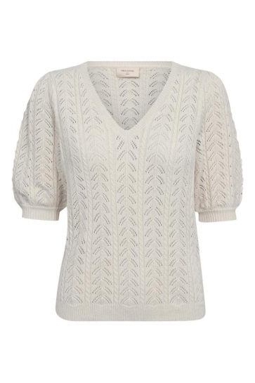 Freequent Trui FQCLARRY PULLOVER 206707 MOONBEAM MELANGE