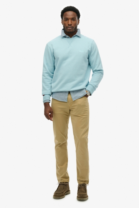 Superdry blauwe heren sweater | Model