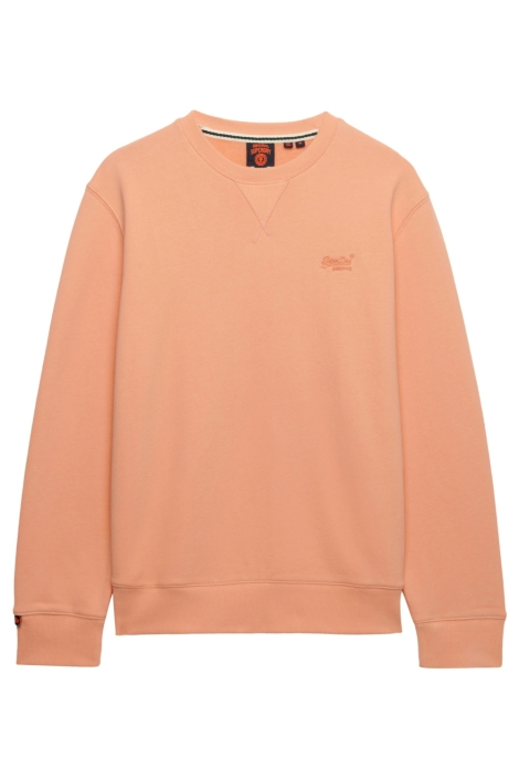 Superdry oranje heren sweater | Vooraanzicht