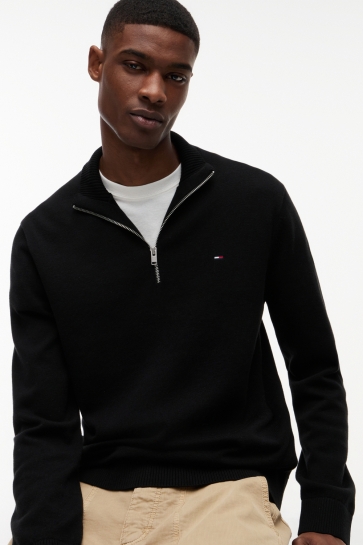 Tommy Jeans Trui TJM SLM ESS LIGHT DM0DM21654 BDS BLACK