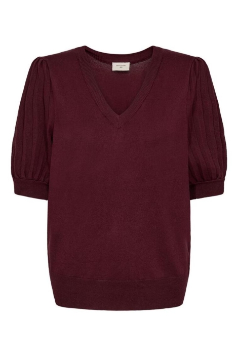 Freequent bordeaux dames trui | Vooraanzicht