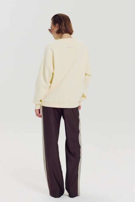 Harper & Yve gele dames sweater | Model
