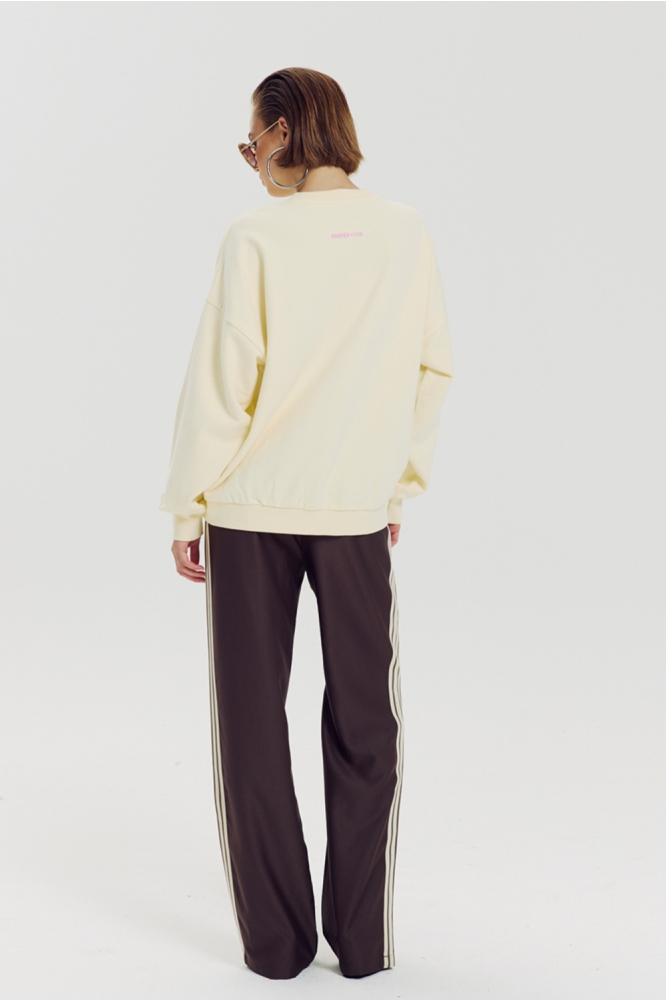 Harper & Yve gele dames sweater | Model