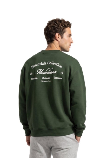 Malelions Trui MARINA SWEATER MMA50026047 RACING GREEN