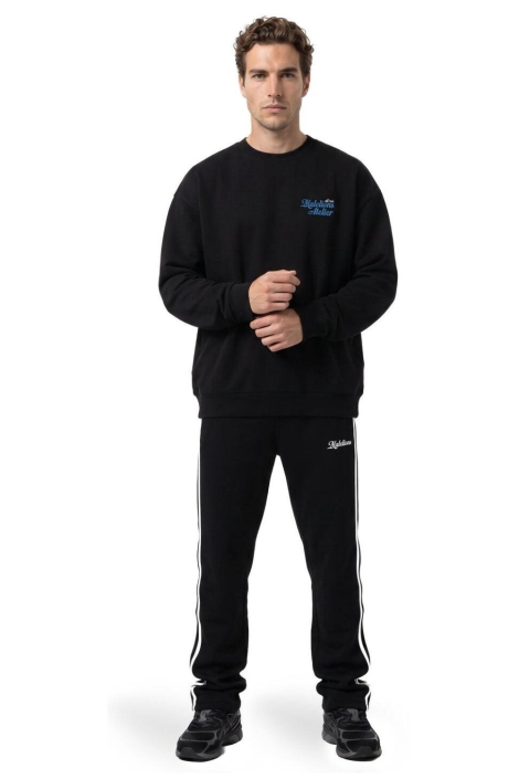 Malelions zwarte heren sweater | Model