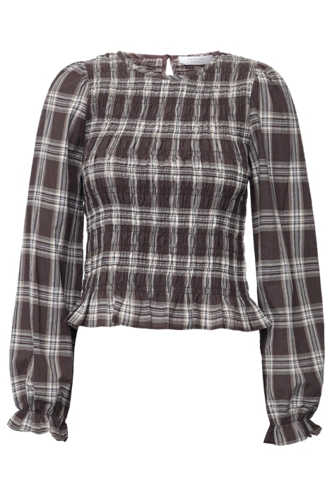 SisterS point bruine dames blouse | Vooraanzicht