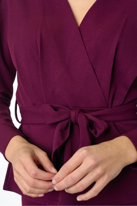 SisterS point bordeaux dames t-shirt | Close up