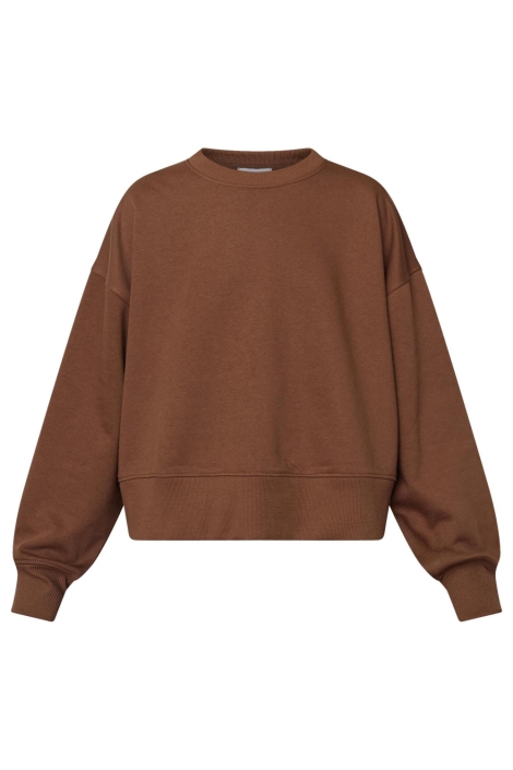 SisterS point bruine dames sweater | Vooraanzicht