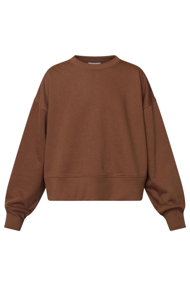SisterS point bruine dames sweater | Vooraanzicht
