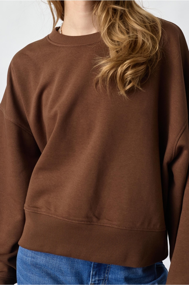 SisterS point bruine dames sweater | Close up