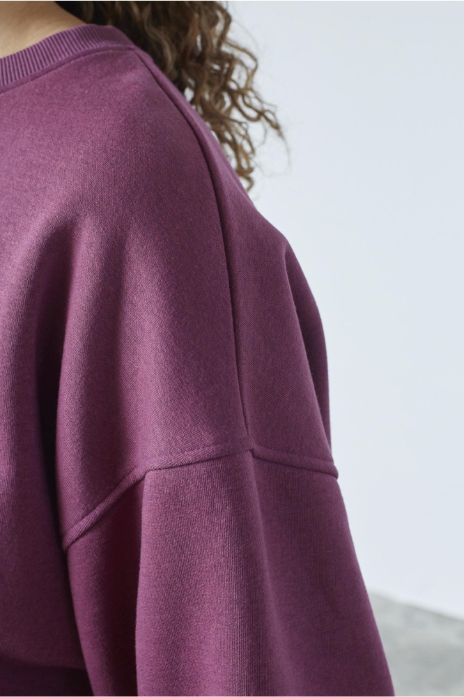 SisterS point paarse dames sweater | Close up