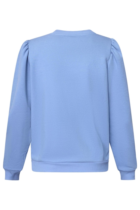 SisterS point blauwe dames sweater | Achteraanzicht