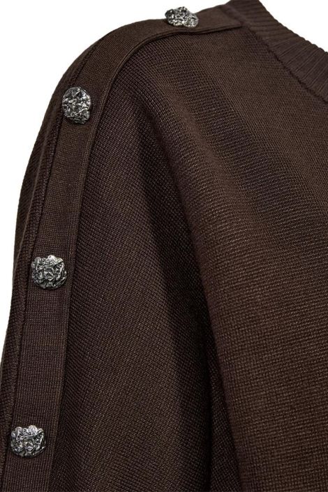 Freequent bruine dames trui | Close up