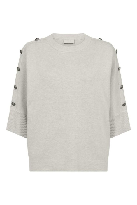Freequent beige dames trui | Vooraanzicht
