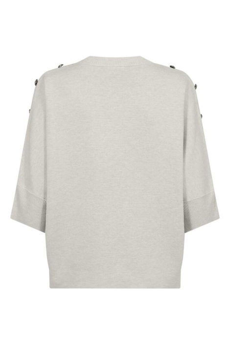 Freequent beige dames trui | Achteraanzicht