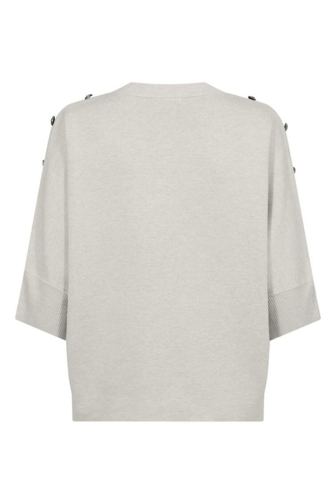 Freequent beige dames trui | Achteraanzicht