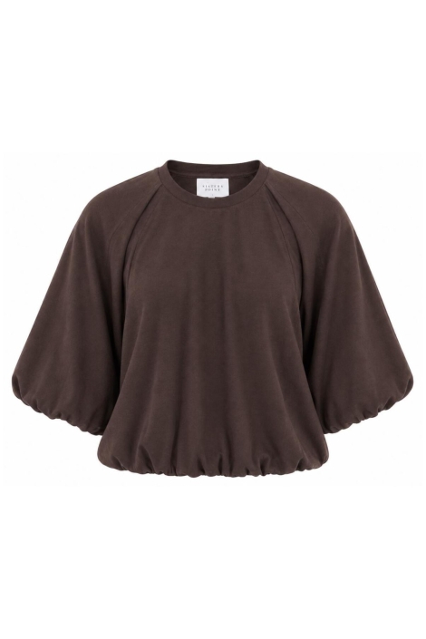 SisterS point bruine dames t-shirt | Vooraanzicht