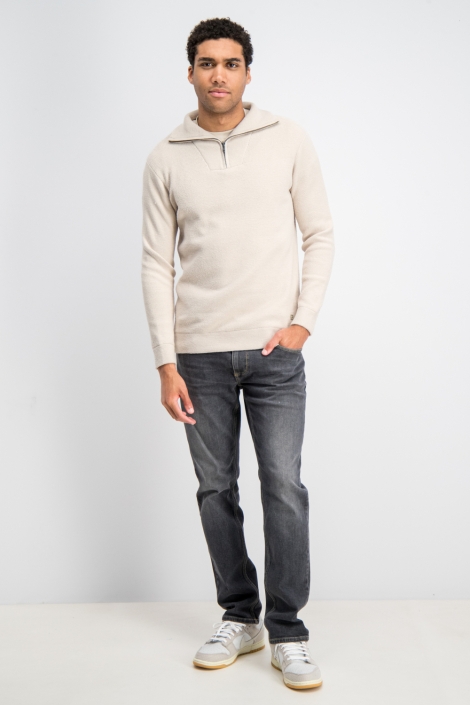Gabbiano zand heren trui | Model