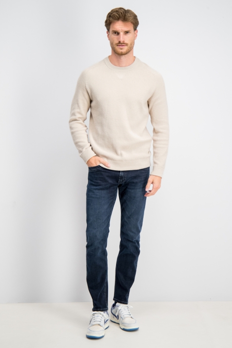 Gabbiano zand heren trui | Model