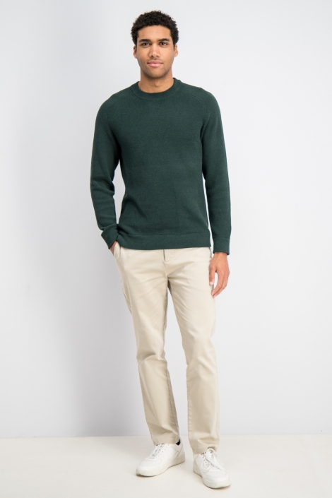 Gabbiano groene heren trui | Model