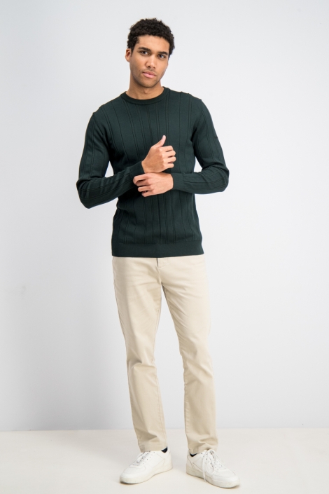 Gabbiano groene heren trui | Model