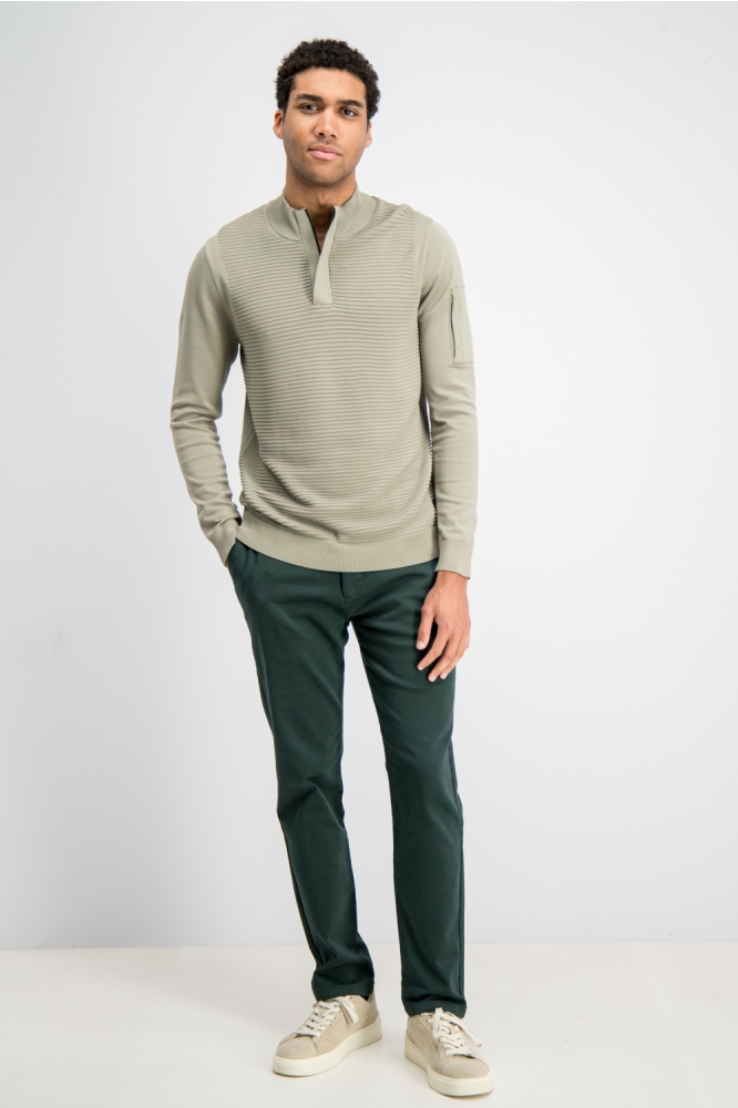 Gabbiano groene heren trui | Model