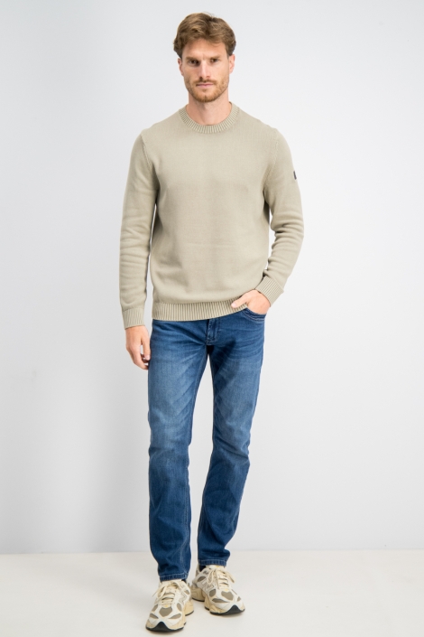 Gabbiano groene heren trui | Model