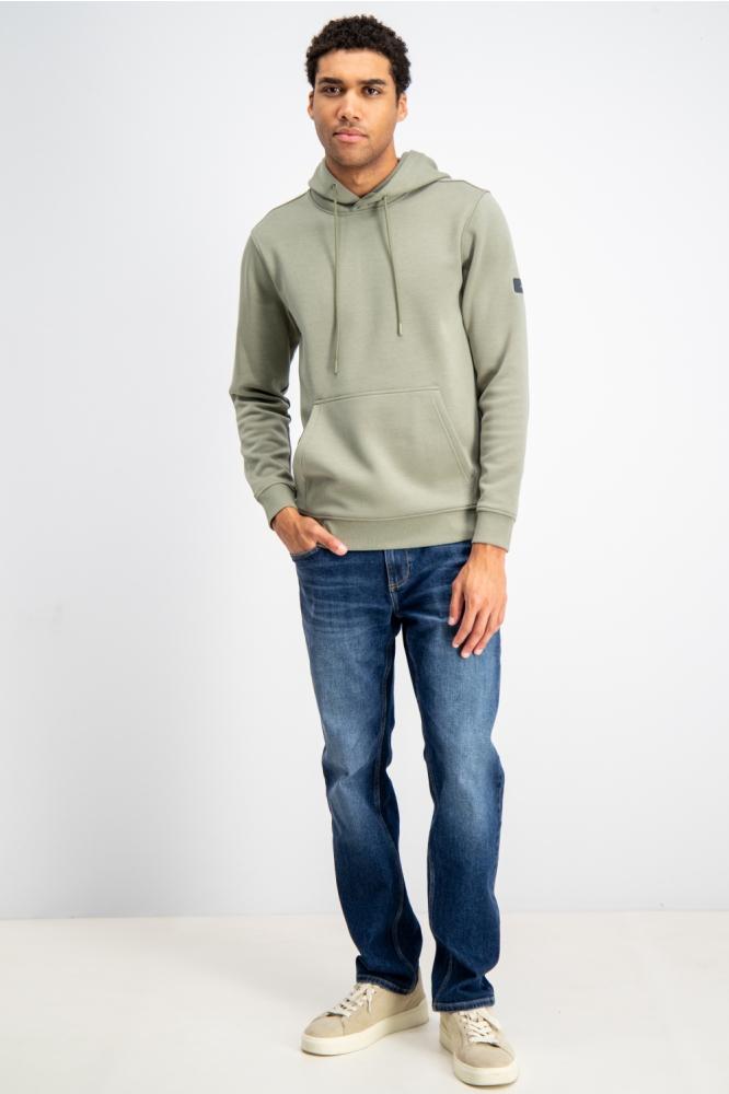 Gabbiano groene heren sweater | Model