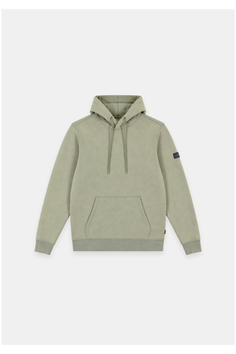 Gabbiano groene heren sweater | Vooraanzicht