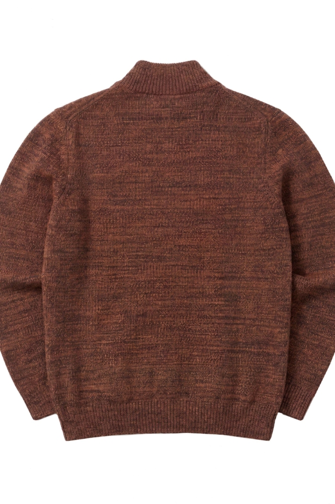 Campbell cognac heren trui | Achteraanzicht