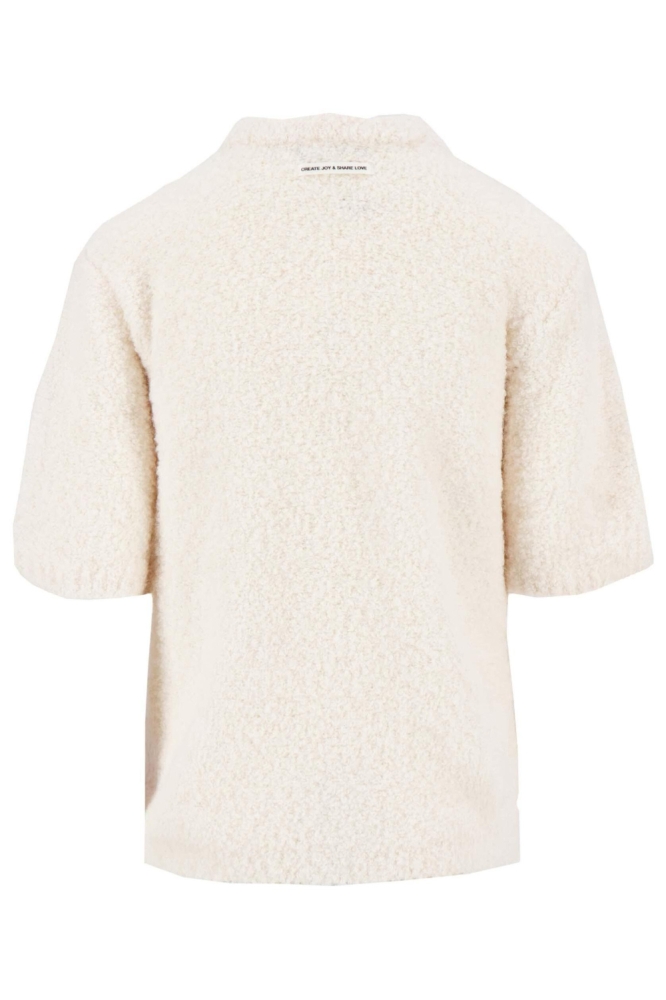 Zusss beige dames trui | Achteraanzicht