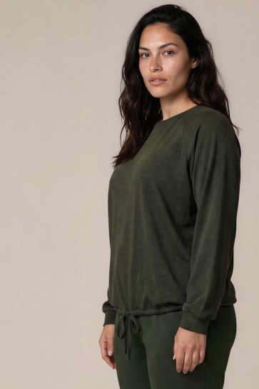 FOS Amsterdam Trui TRUI NOOR UNI 7862 319 DONKER ARMY