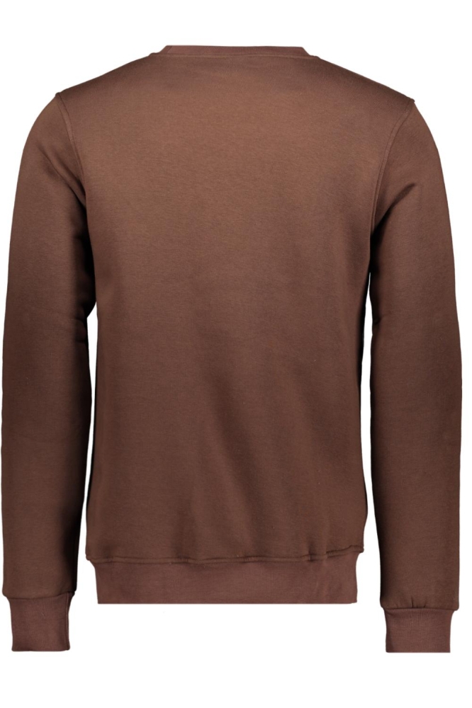 Ballin bruine heren sweater | Achteraanzicht