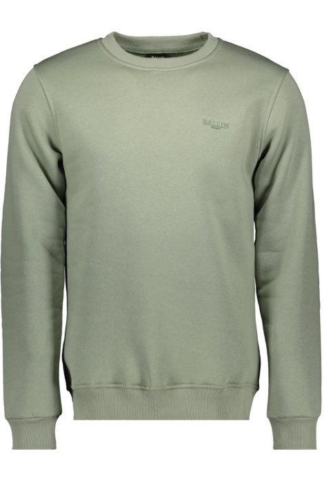 Ballin groene heren sweater | Vooraanzicht